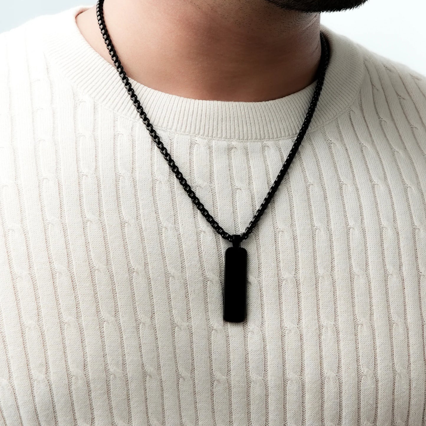 Cubo Link Necklace | Pure Stainless Steel