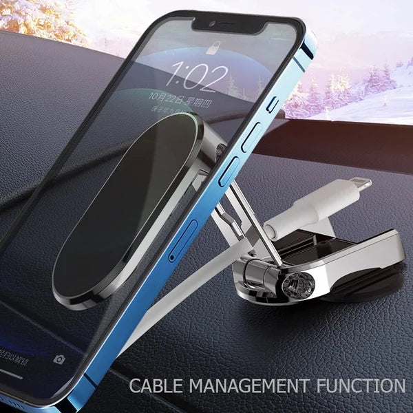 🔥2023 New Years Sale - 55% OFF🔥 Alloy Folding Magnetic Car Phone Holder