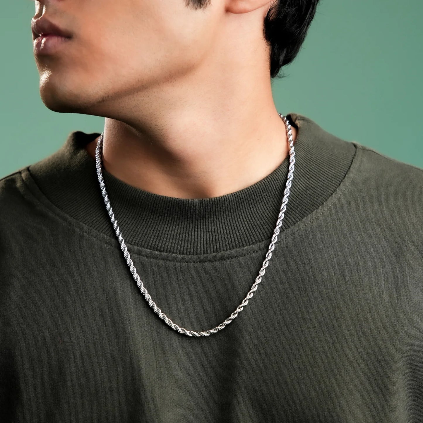 Classic Rope Chain | Pure Stainless Steel