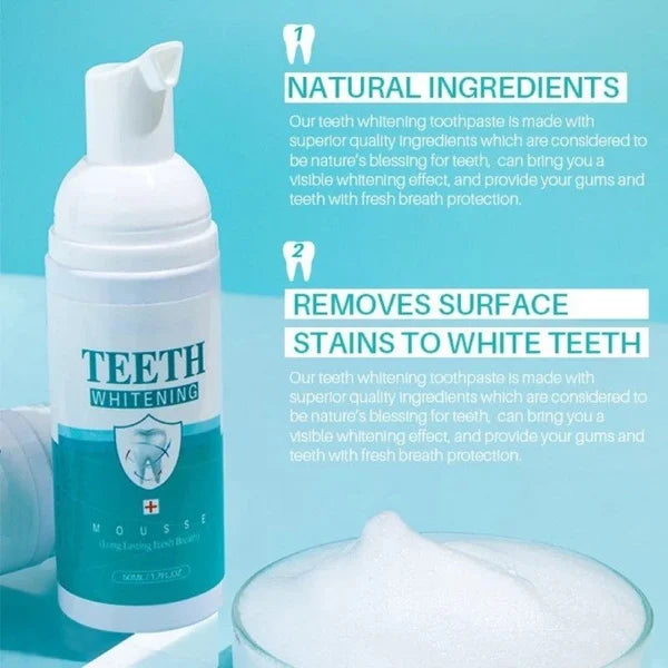 👨‍⚕TEETH WHITENING MOUSSE🔥