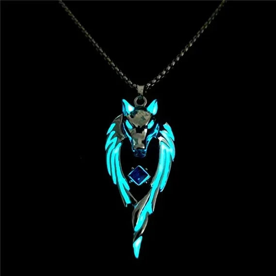 💥💥49% off--Glowing wolf necklace🐺🐺--"SAVE A WOLF"