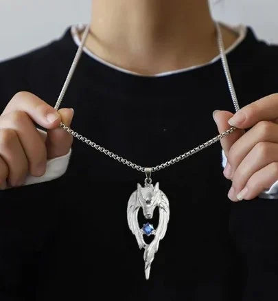 💥💥49% off--Glowing wolf necklace🐺🐺--"SAVE A WOLF"