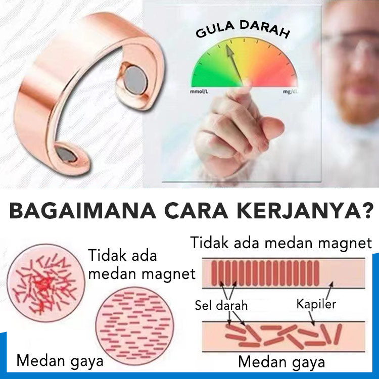 🔥blood sugar control ring(The size can be adjusted)