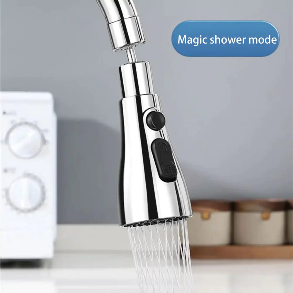 360° Rotation 3 Modes Kitchen Sink Faucet Extension