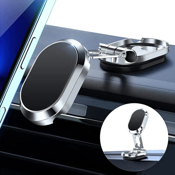 🔥2023 New Years Sale - 55% OFF🔥 Alloy Folding Magnetic Car Phone Holder