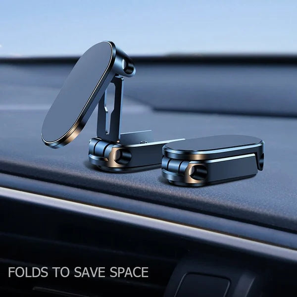 🔥2023 New Years Sale - 55% OFF🔥 Alloy Folding Magnetic Car Phone Holder