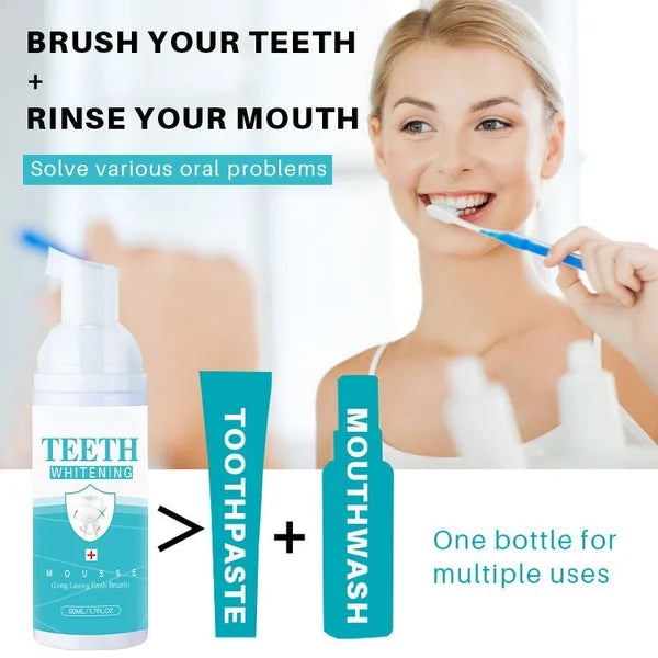 👨‍⚕TEETH WHITENING MOUSSE🔥