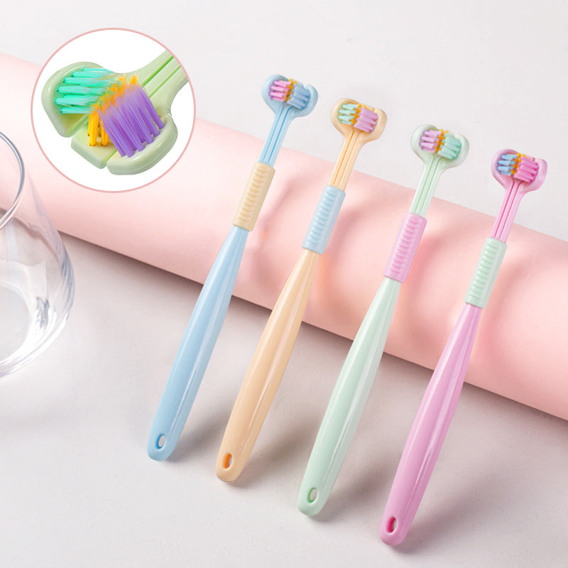 🔥buy 1 get 1 free🔥Three-sided soft hair toothbrush