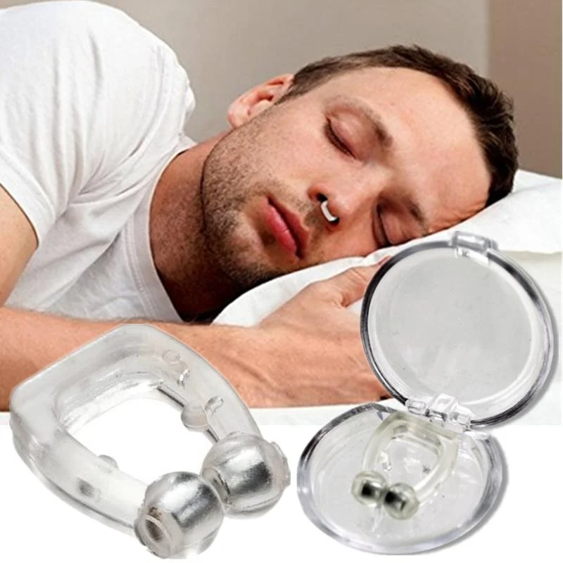 MAGNETIC NOSE CLIP–  Stops Annoying Snoring