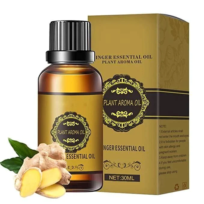 BELLY DRAINAGE GINGER OIL (BUY 1 GET 1 FREE)