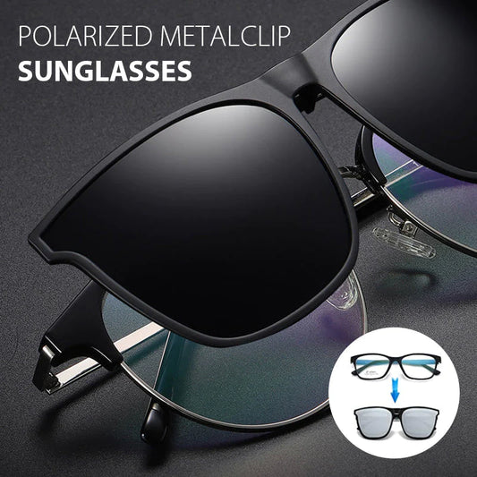 New Polarized Clip-on Flip Up Sunglasses(Buy 1 Get 1 Free)