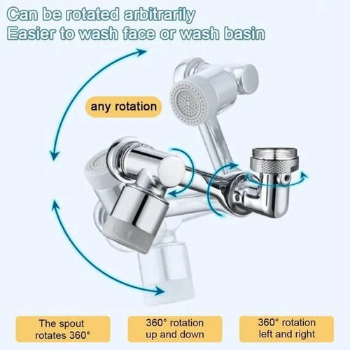 Universal 1080° Robotic Arm Faucet