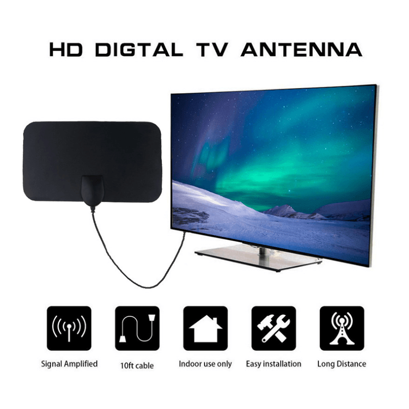 HDTV CABLE ANTENNA 4K【🇮🇳COD + Local Stock 】