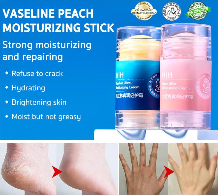 Vaseline Peach Moisturizing Stick