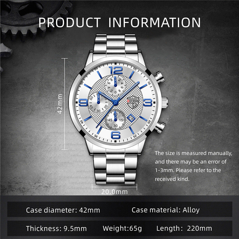 2023 New Fashion Men's Watch Luminous Quartz Watch