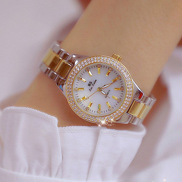 Bee Sister 2022 Ladies Crystal Diamond Wrist Watch