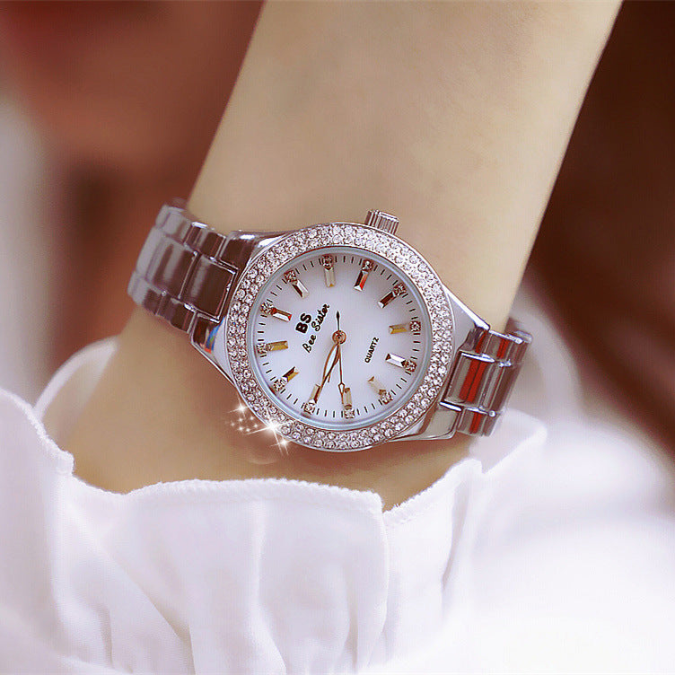 Bee Sister 2022 Ladies Crystal Diamond Wrist Watch